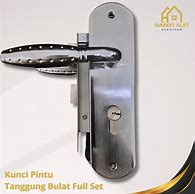 Kunci Pintu Kayu Bulat