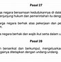 Pasal 27 Dan 28 Uud 1945